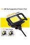 Small COB Work Light, Rechargeable Mini Flashlight 800 High Lumens 4 Light Modes, Pocket Led Flashlight - 5