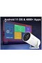 Generic Free Style Projector for Home 4K support 720P Native HD Portable Projector Android 11 YouTube Builtin Apps 5G WiFi Auto Keystone - 3