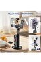 Auto Face Tracking Tripod – Smart 360° Rotation Body Phone Camera Mount for Vlogs & TikTok with Remote, Extendable, Rechargeable (Black) - 4