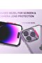 5 in 1 for iPhone 14 Pro Max Case Clear, with 2X Screen Protector + 2X Lens Protector - 4
