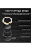 iPhone 14 Pro/Pro Max Camera Lens Protector, 9H Tempered Glass Metal Individual Ring - 4