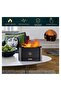 Flame Diffuser Humidifier, Ultra-Silent Cool Mist Air Fire Diffuser, 2 Brightness Night Light - 2