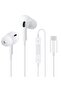 USB C Headphone, Type C Earbuds Wired with Mic & Volume Control, Noise Isolating
