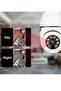 Bulb Camera 1080P, Night Vision IP Camera, PTZ Camera, 4X Digital Zoom Monitor, Home Security System, WiFi Camera Full Color - 2