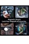 iPhone 15 Pro Max Case Cover, Magsafe Magnetic, Shockproof, Translucent Matte, Black - 5