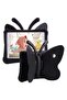 Light Weight Shockproof EVA Foam Protective Tablet Stand Cover for Apple iPad Air/Air 2 iPad 9.7 2017/2018 - Cute Butterfly, Black