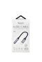 Audio Cable AUX 3.5MM Lightning To Headphone Adapter 3.5millimeter Black - 3