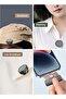 Wireless Lavalier Lapel Microphone for iPhone - Lightning Dual Mic with Magnetic Clip, Noise Reduction, 25m Range - 7