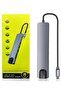 USB C Hub (8 in 1 Multifunction Adapter for MacBook & Windows) / USB Docking Station / 4K HDMI, HDTV, SD/TF card, RJ45, USB C - 2