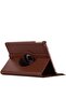 Smart 360-Degree Rotating Stand Case for Apple iPad 10.2 inch (9th/8th/7th Gen) - Brown - 4