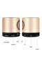 Quran Portable Bluetooth Speaker Gold - Wireless Audio Player with Recitations & Multi-Language Translations - 3
