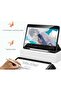 Soft Smart Case with Pencil Holder Foldable Stand for iPad 10.2 (9th/8th/7th Gen), Air 3, Pro 10.5 (Black) - 4