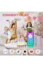 Mini Karaoke Machine for Kids and Adults, Portable Bluetooth Speaker with 2 Wireless Microphones - 5