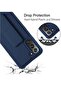 Case Compatible with Samsung Galaxy A02S Case Cover Blue Grip Magnetic Car Mount Kickstand & Holder - 4