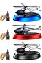 Helicopter Car Air Freshener – Solar-Powered Rotating Aromatherapy Diffuser in Silver Aviation Alloy Design – Stylish and Fragrant Interior Decor for Car & Home - 4
