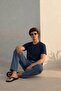 Men's 3-Piece Cargo Linen Trousers with Elastic Waist - 7