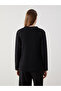 Crew Neck Openwork Women's Knitwear Tunic - 4