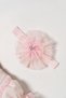 Baby Girl Mevlütlük Dress with Bandana and Lace, Newborn Hospital Release 100% Cotton Wedding Dress Evening Dress 4030 - 2