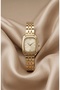 Royale Queen Women's Steel Watch Gold Color Vintage Square Oval Case Old Money Classic Elegant Stylish Women's Wristwatch Premium Luxury |   Limited Edition 2026 - 5