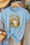 I' m Feline Good Cat Printed Women's Cotton T-Shirt