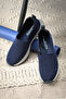 Women Armor Memory Foam Slip-On Walking Shoes-Navy - 2