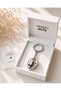 Silver Helmet Figured Keychain Unisex Metal Keychain - 3