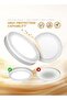 Bright 24W, 18cm LED Ceiling Light with E27 Connector, 3-Color Changing Round Lamp, Flicker-Free - 7