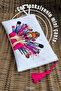 Multi-Purpose Summer-Themed Mini Handbag – Tassel Beach Wallet, Istanbul Printed Travel Organizer, and Makeup Bag
