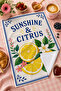 Sunshine Citrus Lemon and Blue Floral Summer Patterned Decorative Stylish 2-Piece Kitchen Towel Set 35X55 - 2