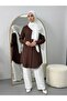 Basic Oversize Tunic Shirt Set - 2