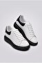 Thick Eva Sole Lace-Up Double Color White Sneaker Shoes 2026-12