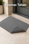 Door Mat Striped Dirt Trapper Washable Non-Slip Base Balcony Front Exterior Door Entrance Hallway Kitchen Indoor Outdoor Carpet Mat - 3