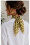 Saten Patterned 70Cm*70Cm Scarf - 3