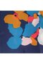 Esarfa eleganta cu imprimeu abstract multicolor - 3