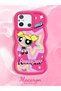 Poco C55 Compatible Case Camera Protector Red Silicone Couple Phone Case Powerpuff Pattern - 2