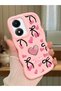 Vivo Y02S Compatible Case Camera Protector Pink Silicone Couple Phone Case Heart Pattern