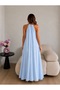 Gold Chain Halter Neck Maxi Dress - 4