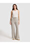 Beige Flare Fit Sweatpants 50319905-Vr011