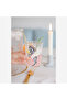 Animals Zebra Pink Glass Water Cup 500 ml - 2