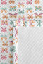 Kelebek Pastel Mint Children's Room Single Pique Set - Pink 160X220 cm Quilted Bedspread - 7