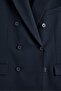Slim fit kruvaze blazer - 7