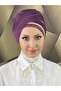 Gold Stone Evening Dress Shawl Bonnet - 2
