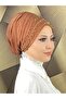 Yellow Beaded Detailed Draped Bonnet Shawl - 2