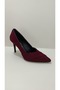 Genuine Leather Suede Evening Dress Women's Shoes - 2