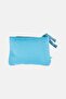 Women 2Pcs Brand Logo Purse, Turquoise - 2