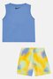 Toddlers Boy 2 Pieces Sleeveless Graphic Print T-Shirt And Shorts Set, Multicolor - 2
