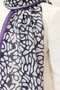 Tencel Monare Shawl Coral Light Black - 3