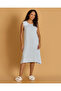 Women Blue Graphic Nightgown - 4