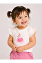 Infant Girls’ 2-Piece Set – Swan Print Top & Ruffle Shorts - 2