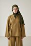 Practical Combed Cotton Shawl with Headphone and Glasses Entrance, Ps-94 - 3